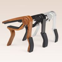 Wholesale Classic Electric & Acoustic Guitar Capo with Aluminum Alloy Tuning Clamp and PVC Picks