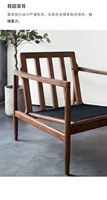 Canapé de salon en cuir véritable nordique, américain, moderne, en bois, livraison gratuite, vente en gros