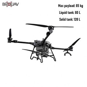 Drone pulvérisateur agricole BROUAV 80L pour les champs de grande surface - Product Image 2