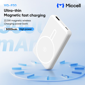 แบตเตอรี่สำรองแบบพกพา Miccell พร้อมแม่เหล็กไร้สาย ความจุ 10000mAh กำลั<span class=keywords><strong>ง</strong></span>ไฟ 22.5W ชาร์จเร็วสำหรับโทรศัพท์มือถือ - Product Image 2