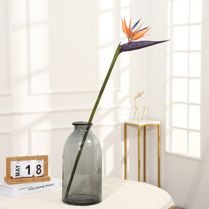 Tige d'oiseau de paradis artificielle de 88 cm, fleur réaliste de <span class=keywords><strong>Strelitzia</strong></span> Reginae pour mariage, décoration florale tropicale pour la maison et les vases - Product Image 6