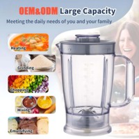 Pièces de rechange en gros pour blender en plastique sans BPA du fabricant, capacité 1,5 L