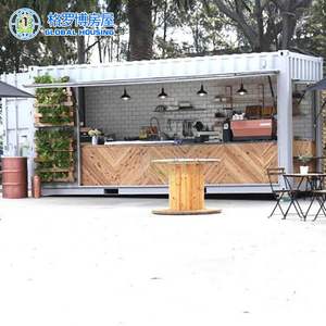Conteneur de fret mobile préfabriqué de 20 pieds et 40 pieds, bar à café, conteneur d'expédition, design de bar à café - Product Image 3