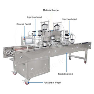 ماكينة ORME لتوزيع عجينة الكيك وإنتاج كيك الكاسترد، آلة تعبئة الكيك صغيرة الحجم - Product Image 4