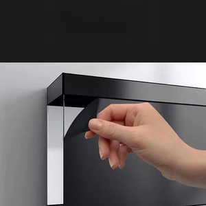 Film adhésif décoratif pour fenêtre Chaoying, <span class=keywords><strong>occultant</strong></span> total à 100 %, motif floral gravé moderne, PVC statique de 2 mils d'épaisseur - Product Image 2