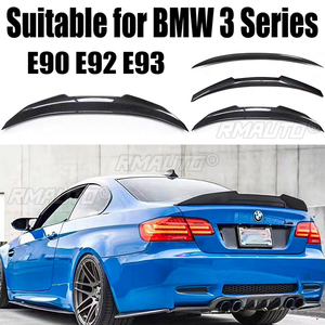 Aileron de toit style M4 MP PSM en fibre de carbone pour BMW Série 3 E92 2006-2014 320i 325i, kit d'aileron de coffre - Product Image 1