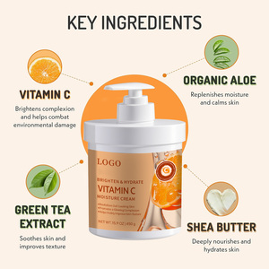 Lotion Corporelle Hydratante et Nourrissante Végétalienne à l'Acide Hyaluronique et Vitamine C, Anti-rides et Éclaircissante, 300ml – Vente en Gros OEM - Product Image 2