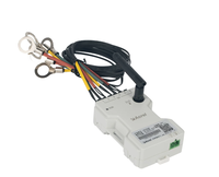 Acrel ATE300M Sensor Suhu Nirkabel Multi Saluran 6 Saluran Probe NTC untuk Pemantauan Sambungan Busbar Switchgear MV LV