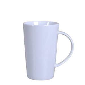 แก้วเซรามิก 350 มล. สีขาว ทรงกระบอก สำหรับกาแฟ ชา ใช้ในสำนักงาน - Product Image 5