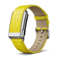 Bracelet de remplacement en cuir d'alligator véritable prêt à être expédié pour montre connectée Whoop 5.0, options multicolores, réglable