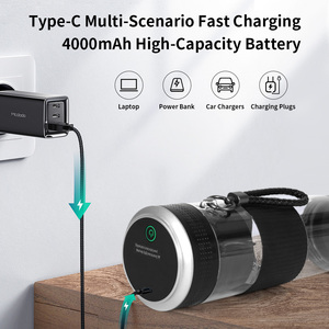 Frullatore Portatile di Grande Capacità, Facile da Pulire, per Casa e Ufficio, Ricaricabile, per <span class=keywords><strong>Frutta</strong></span> e Verdura - Product Image 6