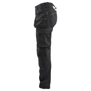 BLAKLADER - 713218329900C50 <b>Women</b>’s Craftsman <b>trousers</b> with <b>stretch</b> Black - EAN 7330509924433 WORK <b>TROUSERS</b> DENIM WORK <b>TROUSERS</b> - Product Image 5