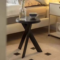 Canapé en bois massif avec petites bordures et coins, style antique, pour salon, balcon, table de chevet, table ronde, chaise mobile, tabouret