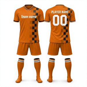 Camiseta de Fútbol Personalizada para Hombre, Cuello en V, Color Personalizado, Impresión por Transferencia de Calor, Malla de Secado Rápido, Nombre del Equipo 00, Todas las Temporadas, Talla Adulto - Product Image 1