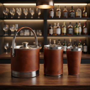 Assured Quality Eco-Friendly Copper Finish Stainless Steel Custom Mayur Exports Barware Set Cocktail Shaker Jigger Strainer - Product Image 3