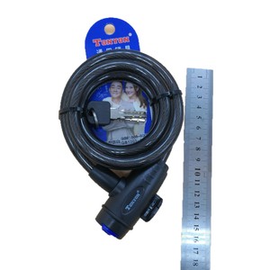 Tonyon Steel <b>Cable</b> Bicycle <b>Lock</b> 120 Cm Durable Security For Bike - Product Image 3