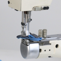 Machine à coudre horizontale à cylindre à aiguille simple HK-335, robuste, point de piqûre avec alimentation mixte pour divers besoins de couture