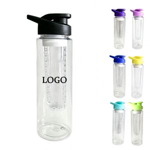 Custom 700ml Fruit Infusion Tritan Water <b>Bottle</b> Durable BPA Free Fruit <b>Infuser</b> Water <b>Bottle</b> - Product Image 1