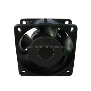 Ventilador de refrigeración de CA 60*60*30mm 220V 110V 230V Ventilador axial con rodamiento de bolas con marco de aluminio - Product Image 6