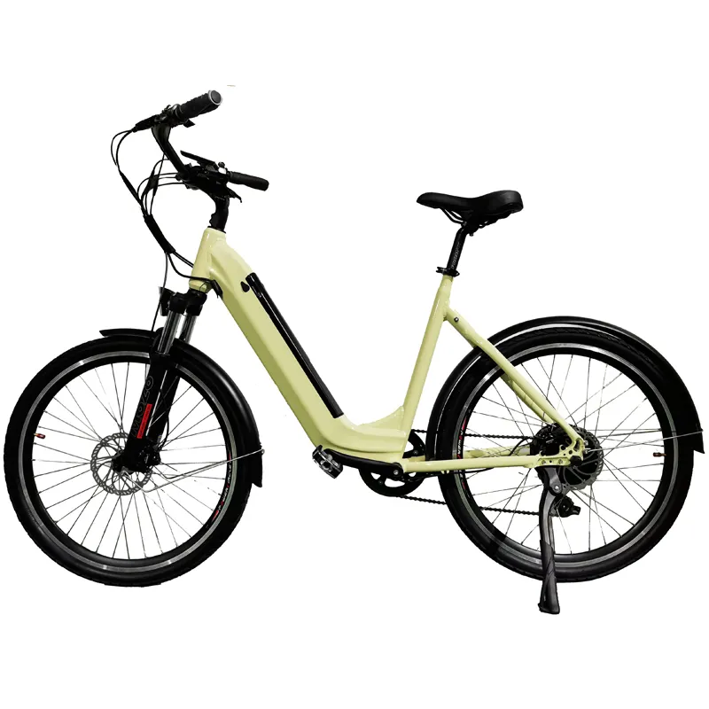 2024 popüler yeni varış şehir elektrikli bisiklet/şehir ebike/kadın ebike depo stok