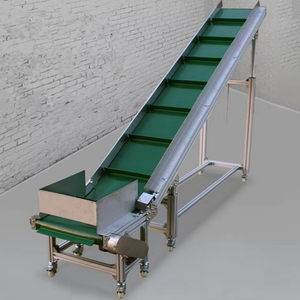 Trung Quốc Thương hiệu nổi tiếng vành đai băng tải PVC tốc độ di động cơ giới băng tải với bánh xe - Product Image 1