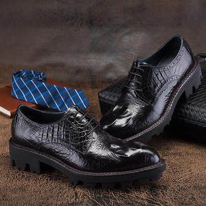 Autumn Lace-up Leather Rubber <b>Sole</b> Anti-Slip Lightweight Breathable Administrative Work Safety <b>Shoes</b> - Product Image 5