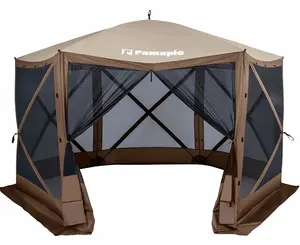 רכזת מהיר להגדיר אוהל בריחה נייד Pop up חיצוני קמפינג ביתן מסך בית מחסה