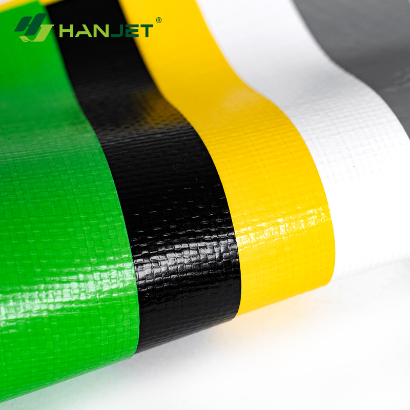 Sample Acceptable Heat Insulation Coated Plain PE Tarpaulin Fabric Roll OEM Quick Dry Double Faced Waterproof for Outdoor Use