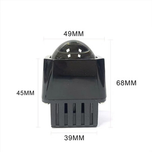 Módulo LED Matrix Light de 1.5 Pulgadas y 40w, Lentes de Proyector Bi-LED para Faros Delanteros de Motocicleta, Ojos de <span class=keywords><strong>Demonio</strong></span>, Universal, Retrofit - Product Image 3