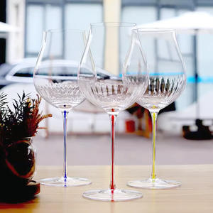 Copo de Vinho de Luxo Sustentável Estilo Nórdico Moderno, Capacidade de 301-400ml, Taça de Cristal para Uso em Festas, Atacado na <span class=keywords><strong>China</strong></span> - Product Image 2