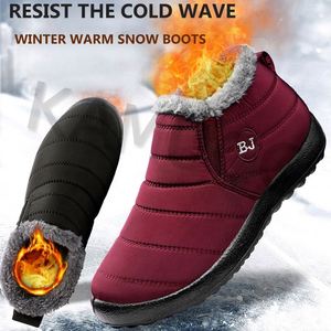 New Snow Boots Waterproof Winter Footwear Plus Size 47 Non-Slip Unisex Ankle Winter Boots - Product Image 3