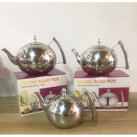Pots nouvellement conçus en acier inoxydable 201 bouilloire t cafetière théière bouilloire 1.0/1.5/2.0L