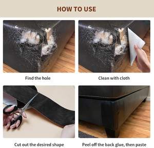 Parches Autoadhesivos Grandes para Tapicería, para Asientos <span class=keywords><strong>de</strong></span> Auto, Sofás, Reparación <span class=keywords><strong>de</strong></span> Cuero PU, Tamaños Personalizados Disponibles - Product Image 5