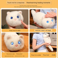 Jouet en peluche interactif vocal AI pour enfants, apprentissage de l'histoire, jeu familial, cadeau d'anniversaire, robot de service en silicone