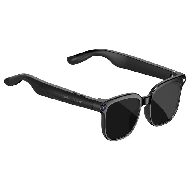 Good Quality AI Translation Smart Glasses with Camera IP65 Waterproof Video Recording Music Eyeglasses