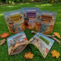 Özel Baskılı 12OZ 1kg 5kg 10kg Köpek Maması Poşetleri Kilitli Fermuarlı Kedi Köpek Evcil Hayvan Paketleme Poşeti Nem Geçirmez Mama Dik Duran Poşet