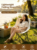 Chaise lune pliable à imprimé chiot - Chaise de camping légère et portable en tissu Oxford, design ergonomique, pliable pour une utilisation en extérieur