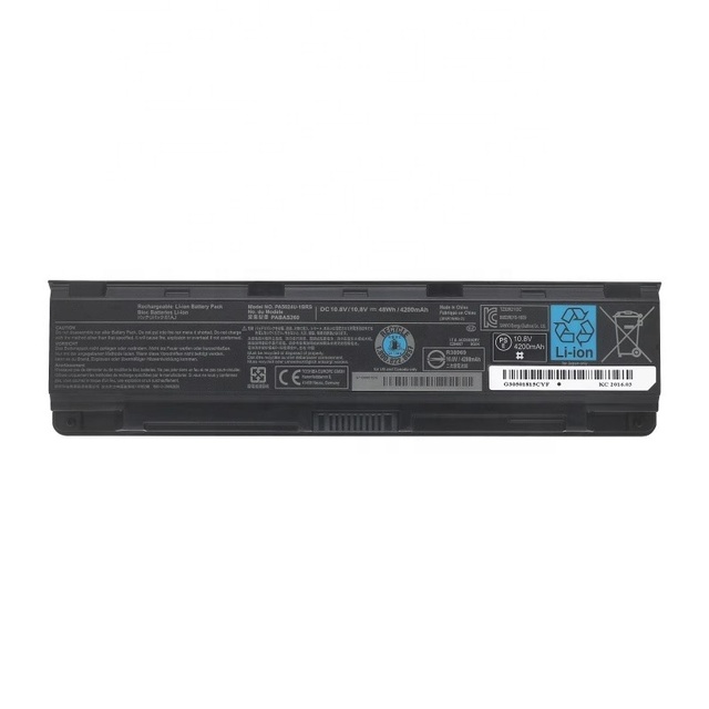 PA5024U-1BRS 10.8V 4200mAh Laptop Rechargeable Battery for Toshiba Satellite C800 C850 C855 L850 P850 Lithium Ion Batteries