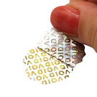 Autocollants holographiques personnalisés à effet 3d, impression à usage unique, logistique rapide