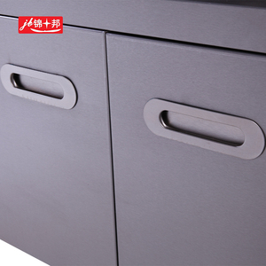 Alta qualità Fast Food <span class=keywords><strong>cucina</strong></span> centro pranzo <span class=keywords><strong>isola</strong></span> Cabinet con divisore tazza in acciaio inox <span class=keywords><strong>banco</strong></span> <span class=keywords><strong>da</strong></span> <span class=keywords><strong>lavoro</strong></span> stoccaggio-nuova condizione - Product Image 4