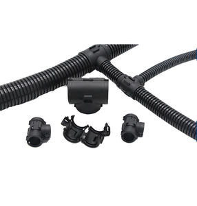 ניילון כבל בלוטת מתאם צינור צינור גמיש טי אבזרי עבור צינורות הדוק מחבר - Product Image 6