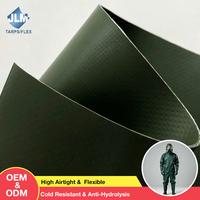 Tissu enduit de TPU imperméable pour tentes gonflables, textile laminé TPU durable et écologique pour sacs d'extérieur, matière pour imperméables
