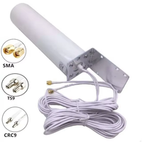 Vente chaude Antenne Amplificateur Omni Extérieure 20dbi 30DBI Omni Wifi Antennes Omnidirectionnelles 3g 4G 5g Antenne De Communication Cylindre