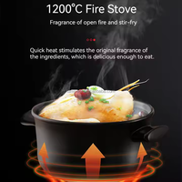 Cuisinière à flamme électrique à 1 brûleur à énergie solaire thermique pour cuisine domestique sans tables de cuisson au gaz