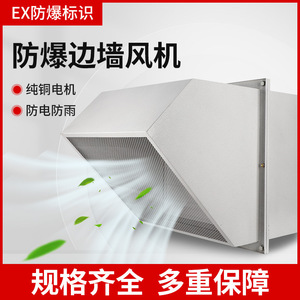 Ventilador axial a prueba de explosiones Sef/Wexd-300 de 30 pulgadas, de acero, para montaje en pared, eléctrico, blanco - Product Image 2