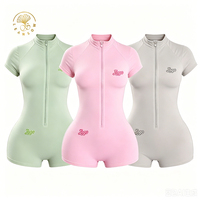 Combinaison de sport sans couture pour femme, vêtements de yoga, de gym et de fitness, combinaison une pièce, tenue de sport, pilates, combinaisons personnalisées