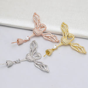 Pendentif en argent S925, accessoires de bijoux en perles DIY, support vide avec tête et motif d'oiseau, destiné aux marées 625 - Product Image 1