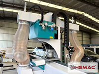 Vente en gros de routeur CNC à bois automatique avec systèmes de contrôle NC Studio & Mach3 Syntec RichAuto Changeur d'outils pour le travail du bois