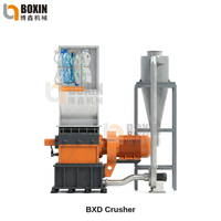 Broyeur de plastique à chaud pour cordes, sacs, films et bouteilles / Machine de broyage du plastique