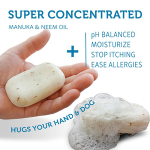 Kingtale Custom Pet Proveedores Accesorios para perros Champú natural para perros Jabón en barra - Product Image 3